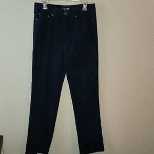 Chadwicks Navy Courdoroy Trousers Size 10